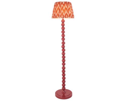 Торшер Endon 116212 Higgledy & Zigzag 35cm Floor, Gloss pink clay paint & apricot orange fabric