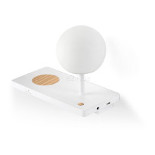 Бра Faro 01026A Niko PC Left white wall lamp PC diffuser, 7 Вт, 500 лм, 3000K · Faro · faro-01026a