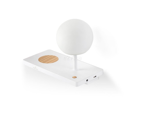 Бра Faro 01026A Niko PC Left white wall lamp PC diffuser, 7 Вт, 500 лм, 3000K