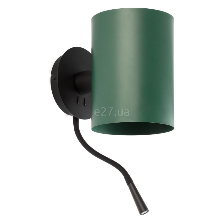 Бра Faro 20032-81 Guadalupe Black/green wall lamp with reader · Faro · faro-20032-81