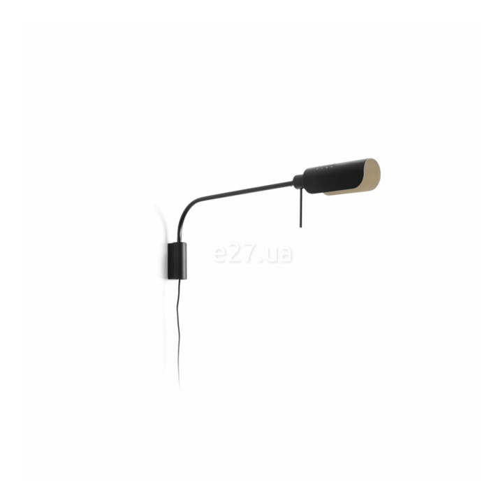 Бра Faro 20040-133 Martinica Wall Light Arm XL Black Screen 1xE27 · Faro · faro-20040-133