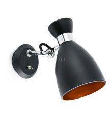 Бра Faro 20049 Retro Black and copper wall lamp