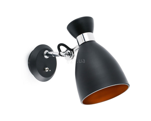 Бра Faro 20049 Retro Black and copper wall lamp