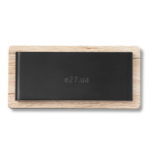 Настінний світильник Faro 20061 MOOD RCT Black and wood wall lamp, 3 Вт, 67 лм, 3000K