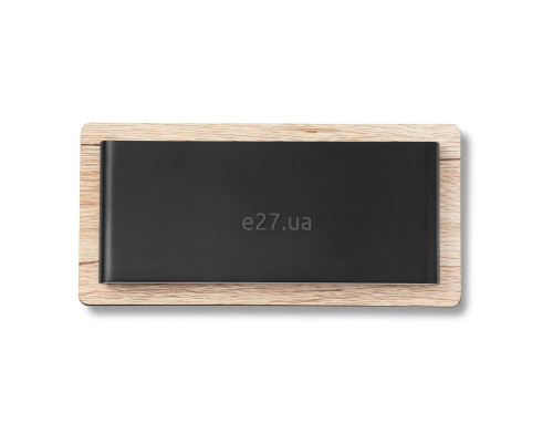Настінний світильник Faro 20061 MOOD RCT Black and wood wall lamp, 3 Вт, 67 лм, 3000K