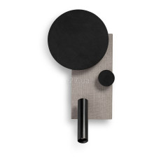 Спот Faro 20065 Klee Right grey wall lamp with reader, 10 Вт, 1021 лм, 2700K