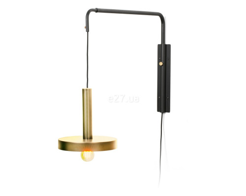Бра Faro 20168 Whizz Satin gold and black extensible wall lamp