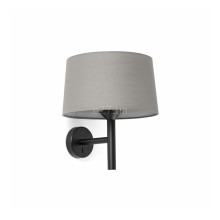 Бра Faro 20221-129 Windsor Wall Lamp Black Shade Gray 1xE27 · Faro · faro-20221-129