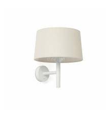 Бра Faro 20222-150 Windsor Wall Lamp White Shade Linen 1xE27
