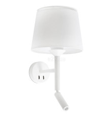 Бра Faro 20302-92 SAVOY White/white wall lamp with reader