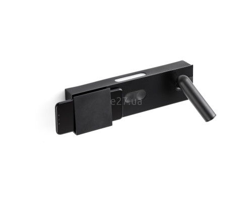 Спот Faro 20330 Magos Black wall lamp, 14 Вт, 600 лм, 2700K