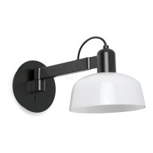 Бра Faro 20342-140 Tatawin Wall Lamp Arm Shade Metal White 1xE27 · Faro · faro-20342-140