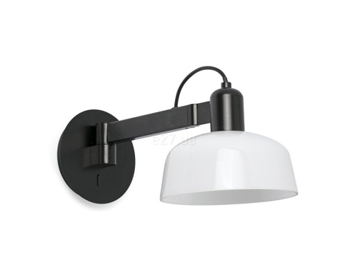 Бра Faro 20342-140 Tatawin Wall Lamp Arm Shade Metal White 1xE27