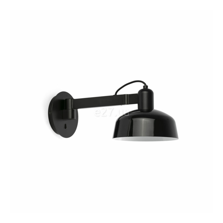 Бра Faro 20342-141 Tatawin Wall Lamp Arm Shade Metal Black 1xE27 · Faro · faro-20342-141