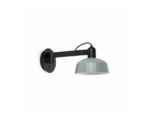 Бра Faro 20342-142 Tatawin Wall Lamp Arm Pant.metal Blue Gray. 1xE27