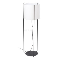 Торшер Faro 24023-33 DRUM Black/beige floor lamp