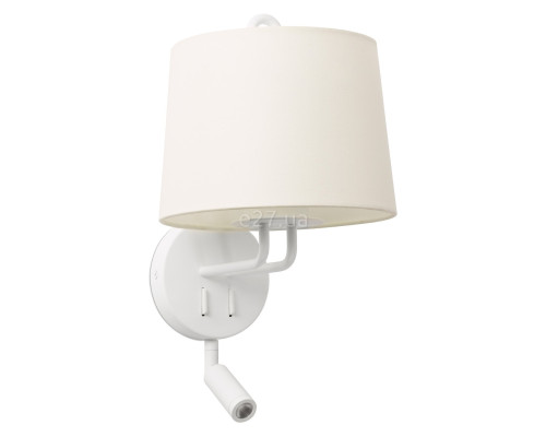 Бра Faro 24032-01 MONTREAL White/white wall lamp with reader