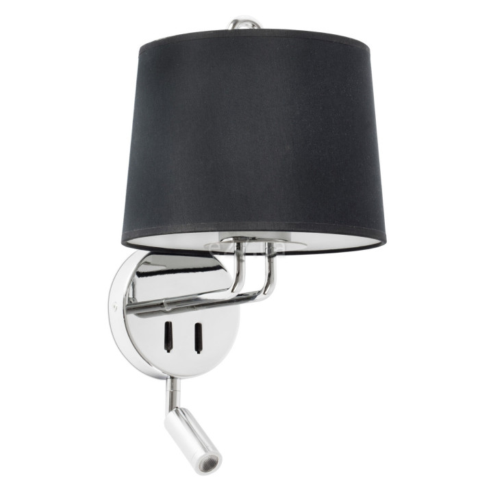 Бра Faro 24033-03 MONTREAL Chrome/black wall lamp with reader · Faro · faro-24033-03