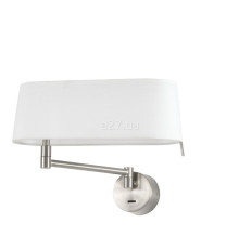 Бра Faro 28480 Desliz Nickel wall lamp, 11 Вт, 800 лм, 2700K