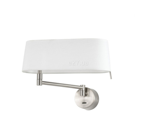 Бра Faro 28480 Desliz Nickel wall lamp, 11 Вт, 800 лм, 2700K