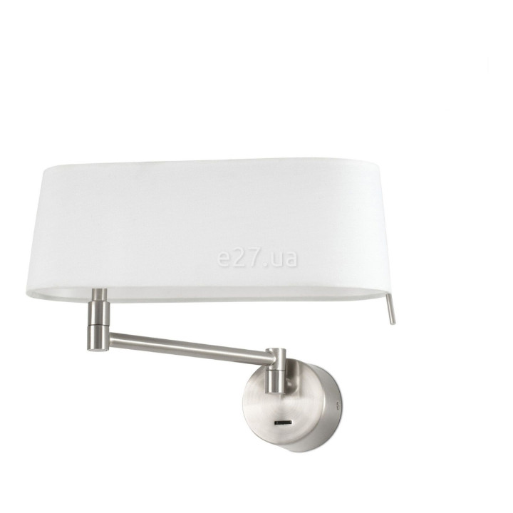 Бра Faro 28480 Desliz Nickel wall lamp, 11 Вт, 800 лм, 2700K · Faro · faro-28480