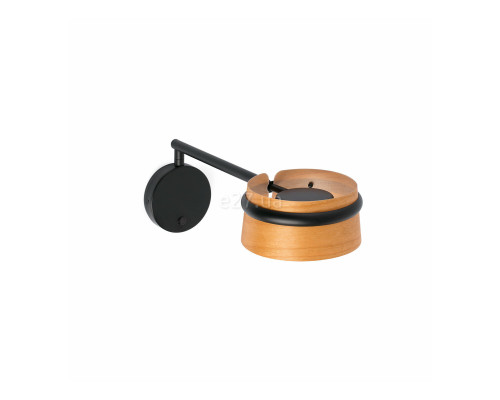 Бра Faro 29566 LOOP Black wall lamp with articulated lamp, 6 Вт, 500 лм, 2700K
