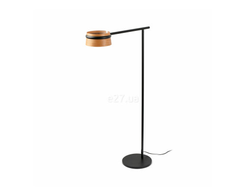 Торшер Faro 29569 LOOP Black floor lamp, 6 Вт, 600 лм, 2700K