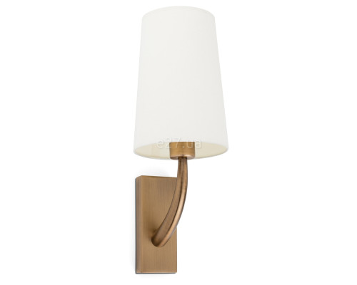 Бра Faro 29681-19 REM Old gold/white wall lamp