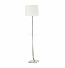 Торшер Faro 29686-07 REM Nickel mat/white floor lamp