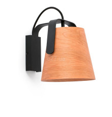 Спот Faro 29844 STOOD Black and wood wall lamp