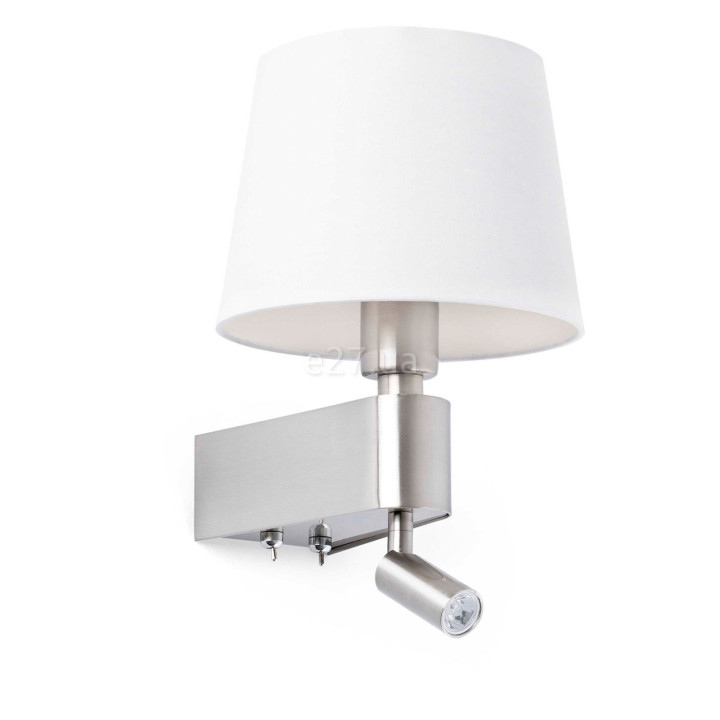 Бра Faro 29976 ROOM White wall lamp with reader · Faro · faro-29976