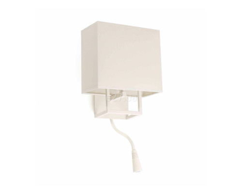 Бра Faro 29982 VESPER White wall lamp with reader