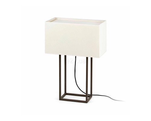 Настільна лампа Faro 29985 VESPER Brown and beige wall lamp