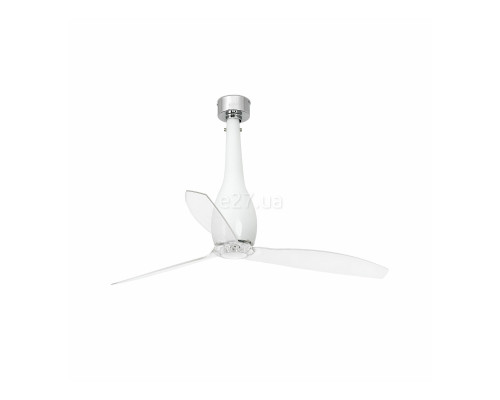 Стельовий вентилятор Faro 32000 ETERFAN M Shiny white/transparent fan with DC