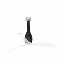 Стельовий вентилятор Faro 32003 ETERFAN Matt black/transparent fan with DC motor
