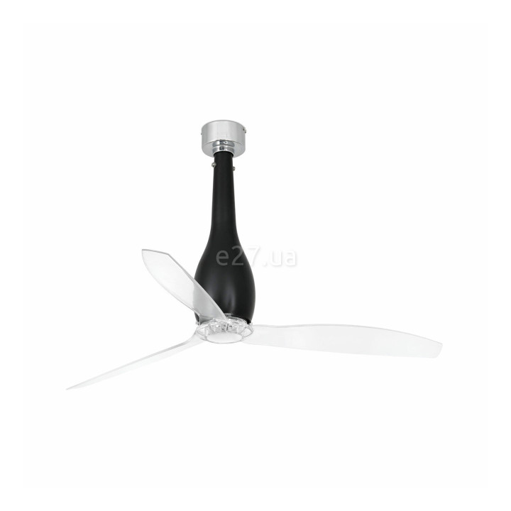 Стельовий вентилятор Faro 32003 ETERFAN Matt black/transparent fan with DC motor · Faro · faro-32003