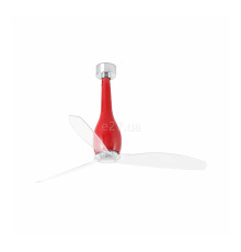 Стельовий вентилятор Faro 32005 ETERFAN M Shiny red/transparent fan with DC motor