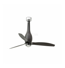 Люстра-вентилятор Faro 32006-10 ETERFAN M LED Matt black fan with DC motor, 16 Вт, 709 лм, 3000K