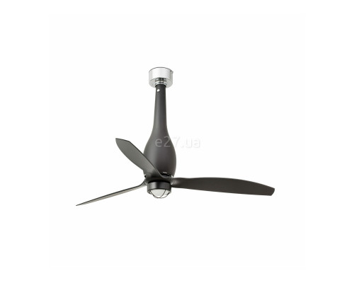 Люстра-вентилятор Faro 32006-10 ETERFAN M LED Matt black fan with DC motor, 16 Вт, 709 лм, 3000K