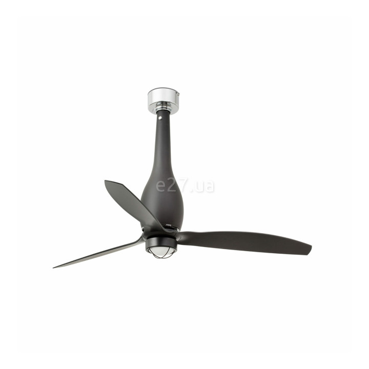 Люстра-вентилятор Faro 32006-10 ETERFAN M LED Matt black fan with DC motor, 16 Вт, 709 лм, 3000K · Faro · faro-32006-10