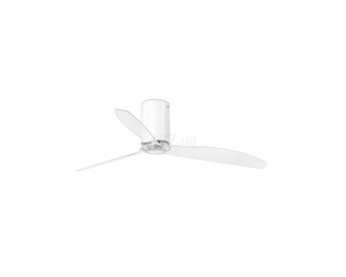 Стельовий вентилятор Faro 32038 MINI TUBE FAN M Shiny white/transparent FAN M with DC motor