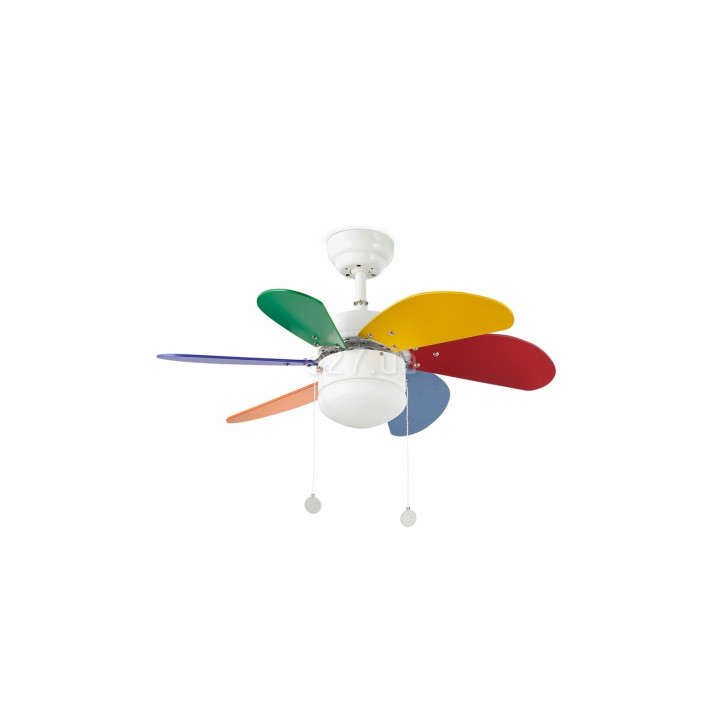 Люстра-вентилятор Faro 33179 PALAO S Multicolor fan · Faro · faro-33179