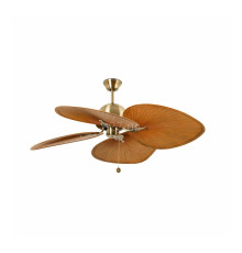 Стельовий вентилятор Faro 33352B CUBA L Old gold fan