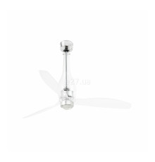 Люстра-вентилятор Faro 33381-9 ETERFAN M LED Transparent FAN LED with DC motor, 16 Вт, 709 лм, 3000K