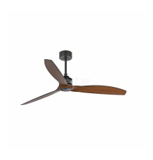 Стельовий вентилятор Faro 33395 JUST FAN M Black/wood fan with DC motor