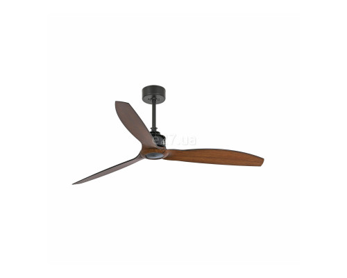 Стельовий вентилятор Faro 33395 JUST FAN M Black/wood fan with DC motor