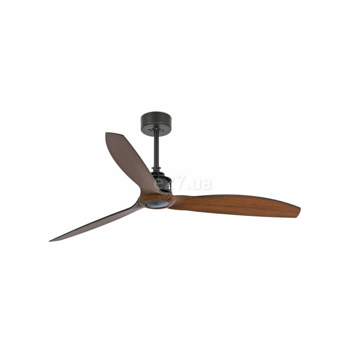 Стельовий вентилятор Faro 33395 JUST FAN M Black/wood fan with DC motor · Faro · faro-33395