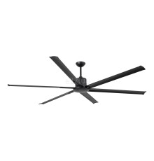 Стельовий вентилятор Faro 33414A ANDROS XL Black fan with DC motor