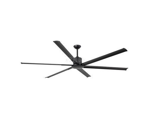 Стельовий вентилятор Faro 33414A ANDROS XL Black fan with DC motor