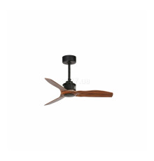 Стельовий вентилятор Faro 33425 JUST FAN XS Black/wood fan 81cm